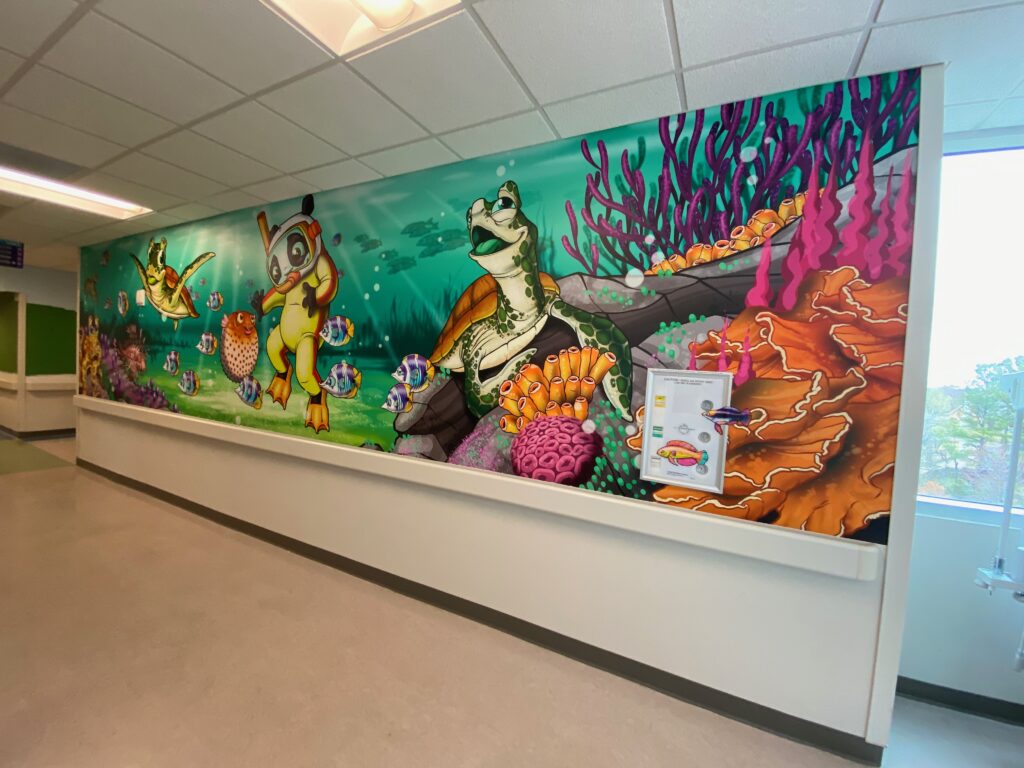 St. Francis Children's Hospital Wall Mural