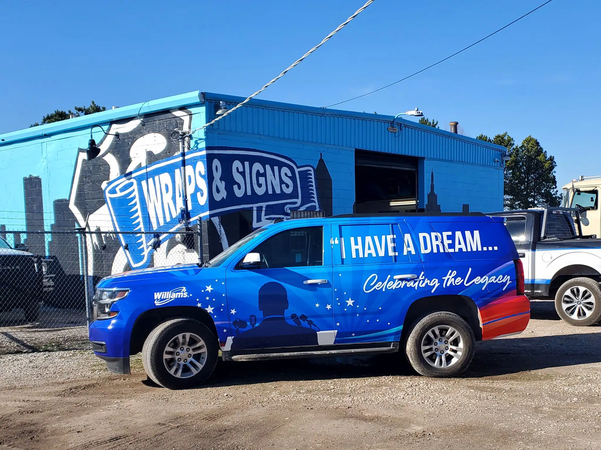 Full Custom SUV Wrap and Design - Williams Tulsa