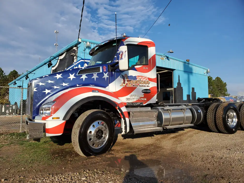 Kenworth T880 Big Rig Work Commercial Truck Wrap